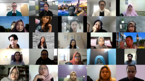 The Opening of Advanced English for International Communication Virtual Programme