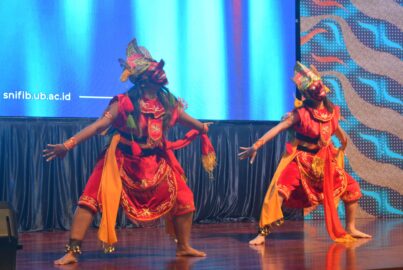 Malang Bapang Masked Dance Performance at the Opening of ICOLLEC III