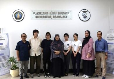 Welcoming PUK’s Internship Programme Students, Japan, by the Dean and Officials of FCS UB