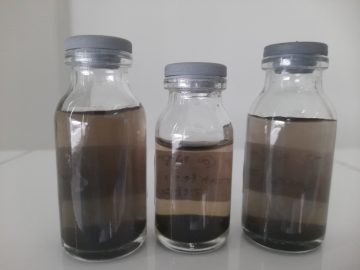 Foto Hasil Akhir Sintesis Neodymium dan Dopping dengan Polydopamine
